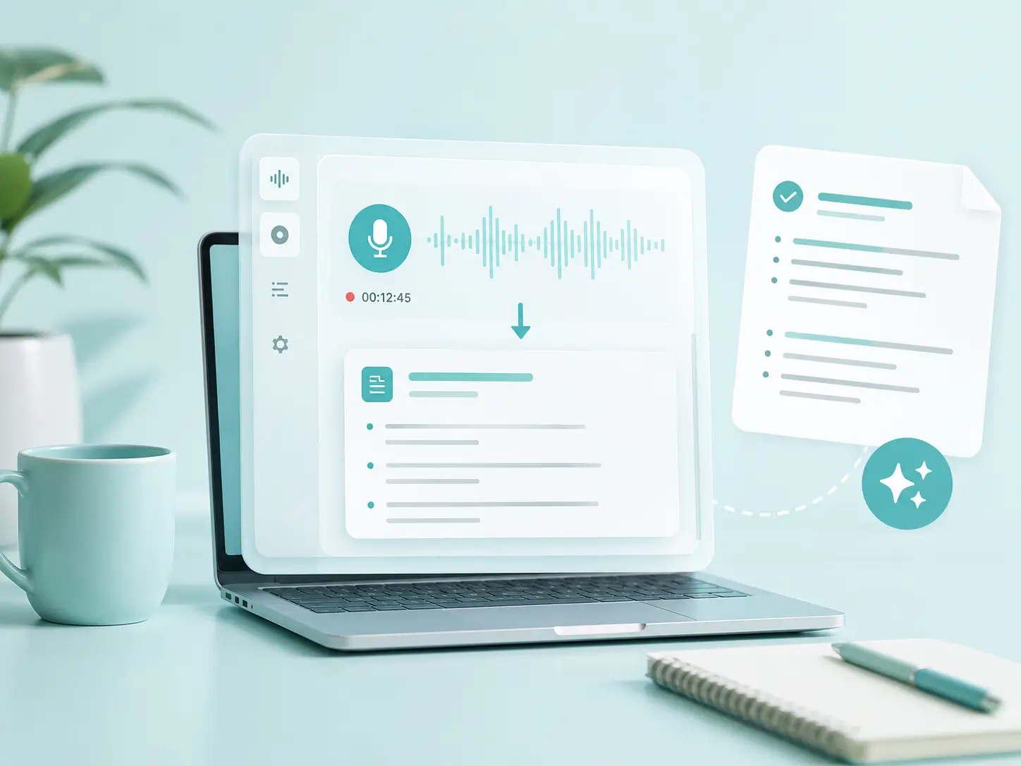 Free App to Record And Transcribe Meeting Minutes