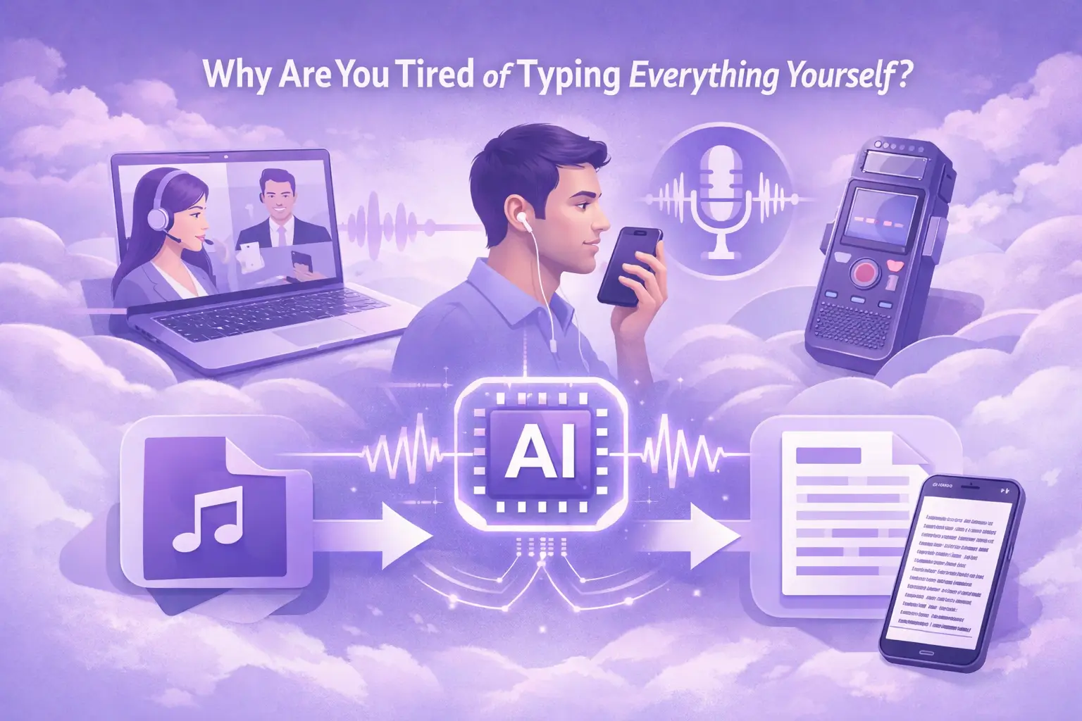 Why Are You Tired of Typing Everything Yourself?