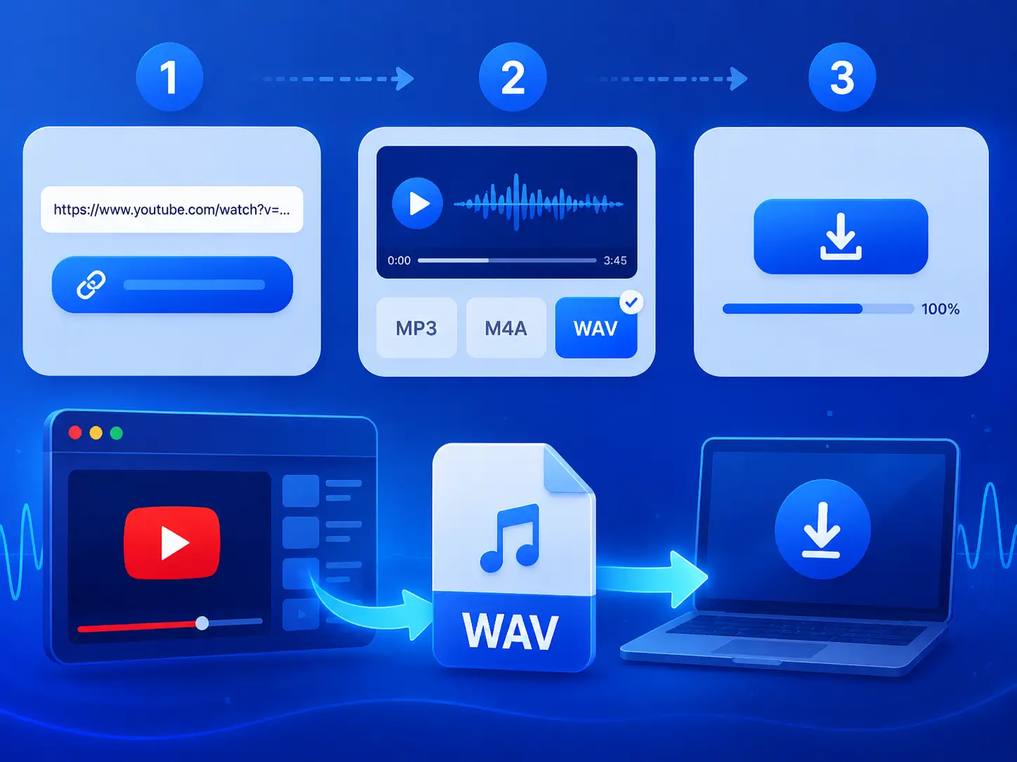 Convert YouTube to WAV in a Few Simple Steps