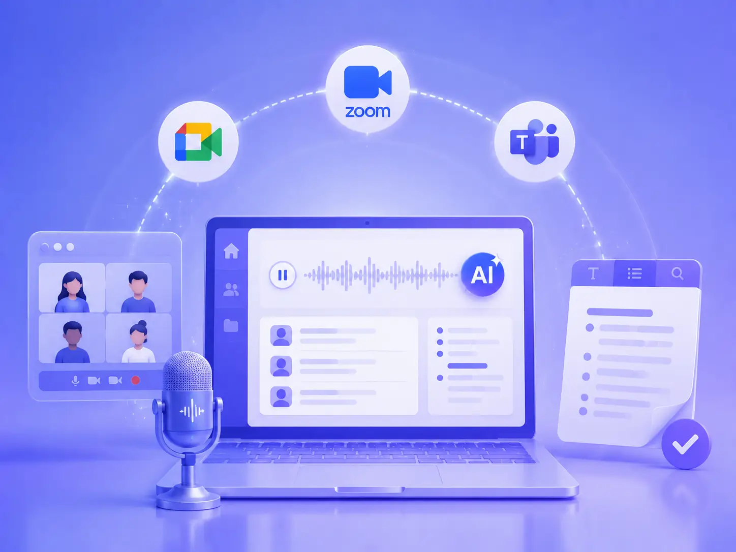 AI Meeting Transcription for Every Meeting Platform