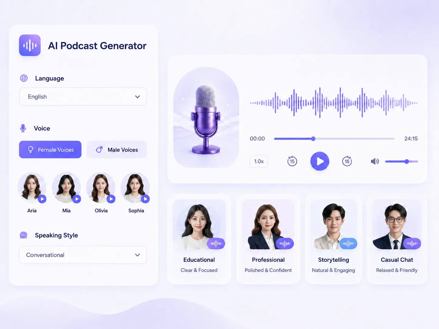 Customize Your Podcast for Different Needs