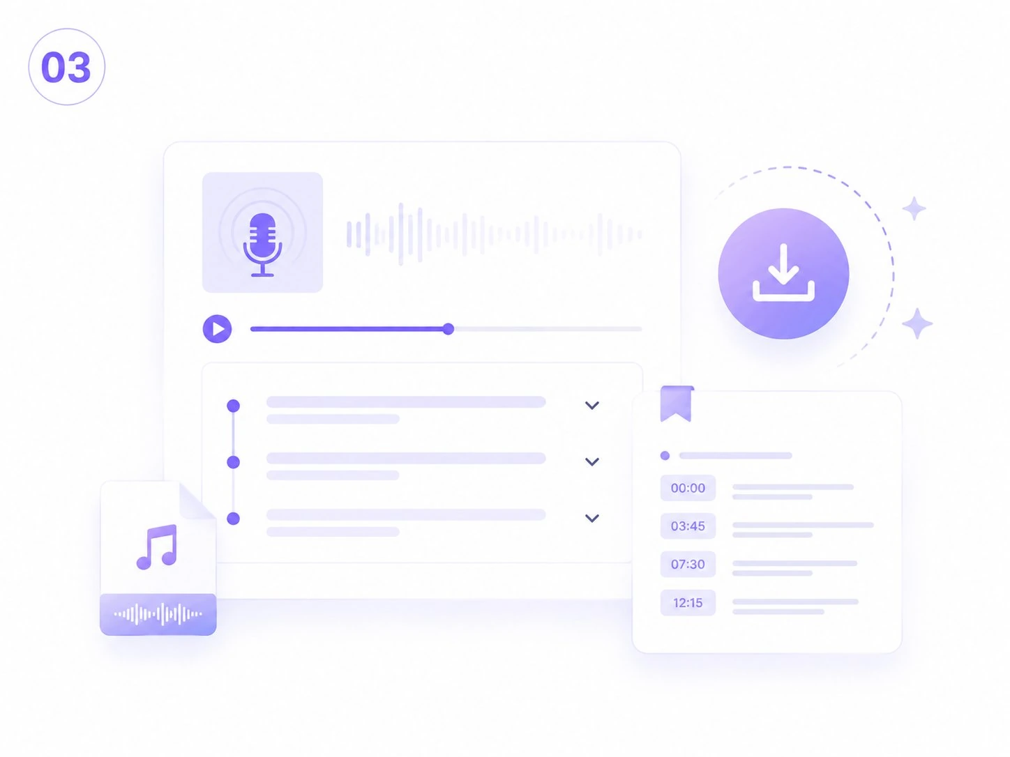 Generate and Download Your Podcast