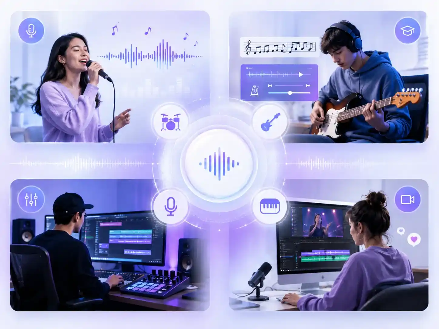 Separate Audio Tracks for More Creative Possibilities