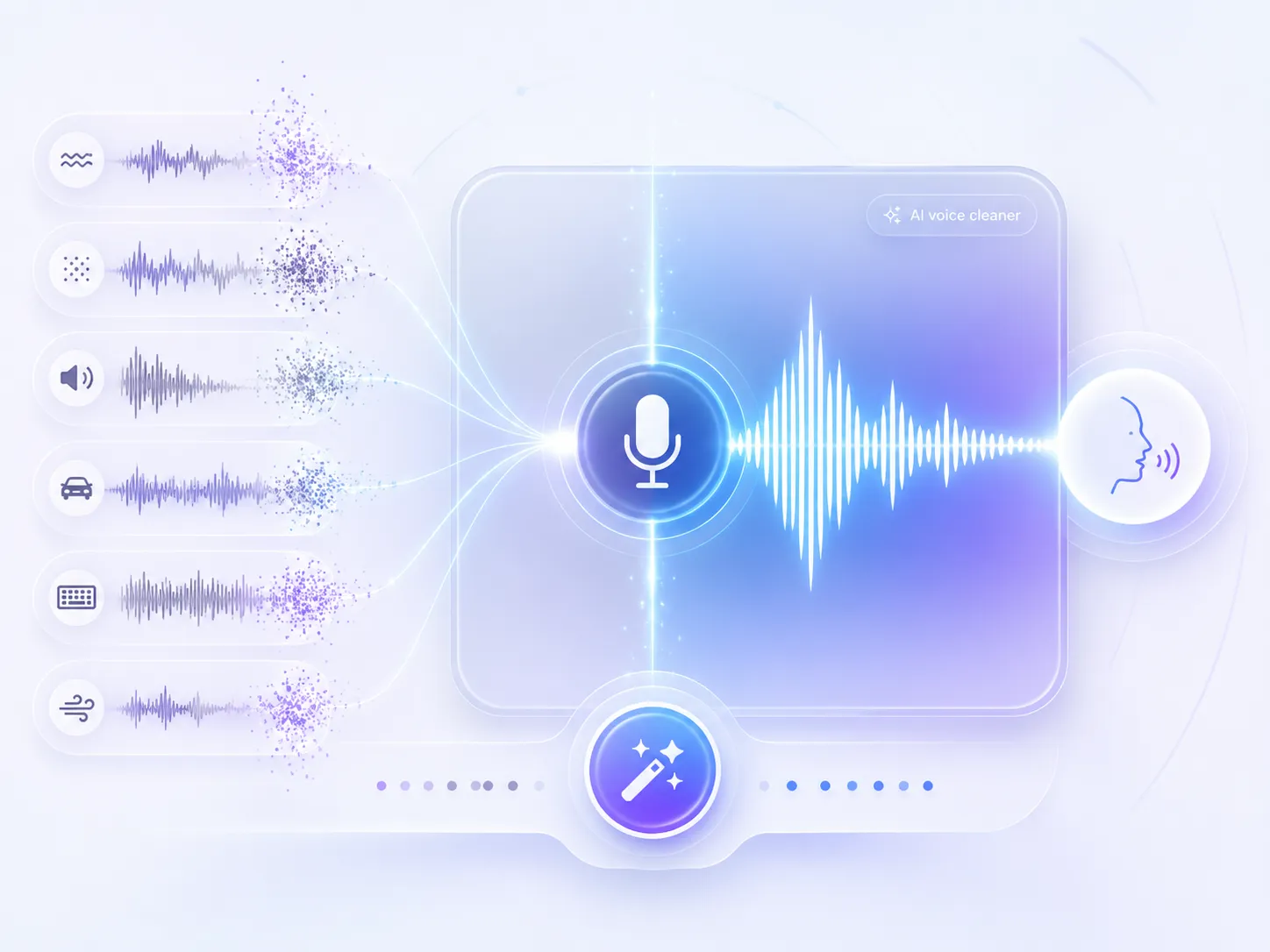 Remove Multiple Types of Noise with One Click