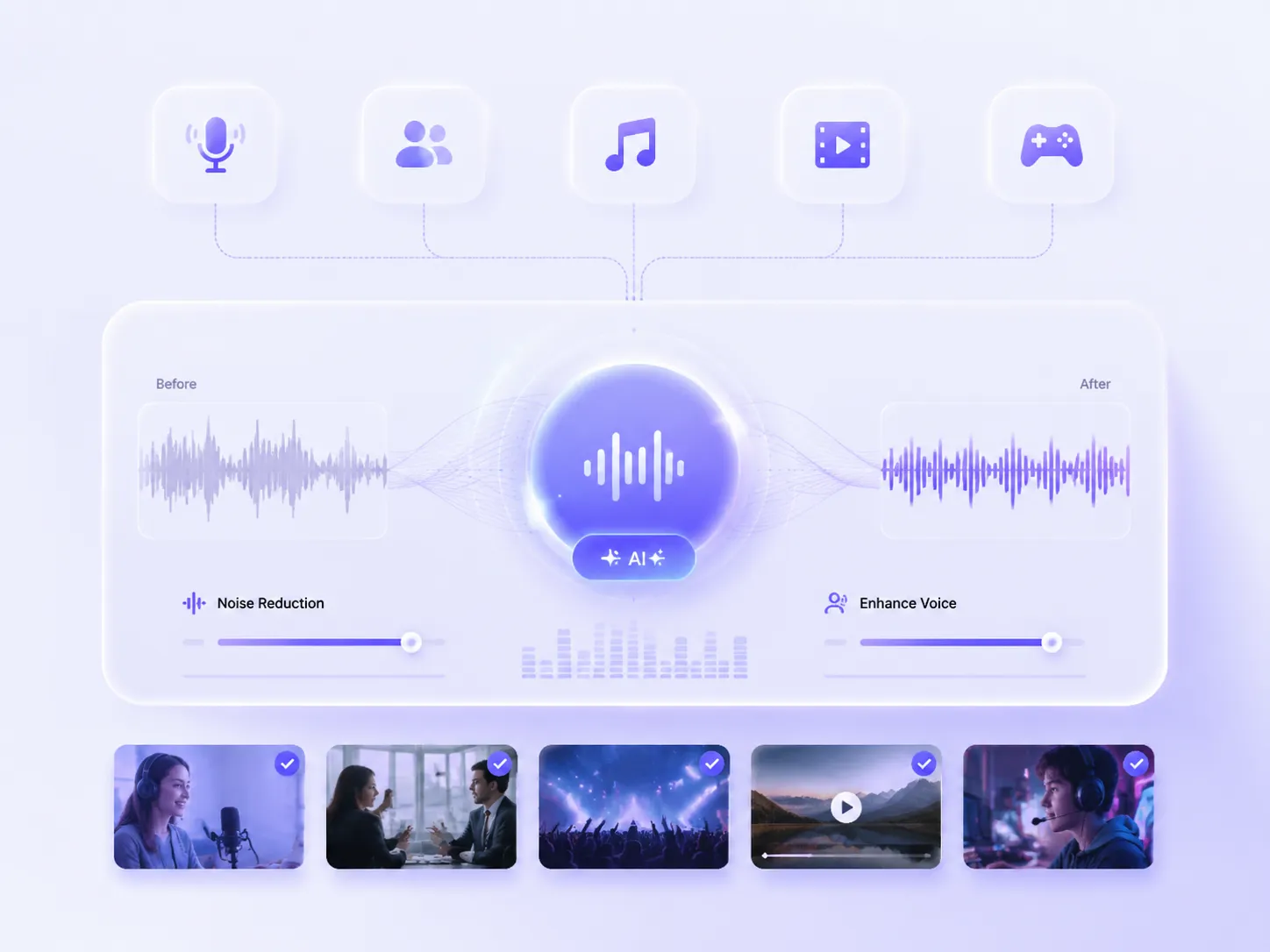 Customize Audio Enhancements for Different Content Types