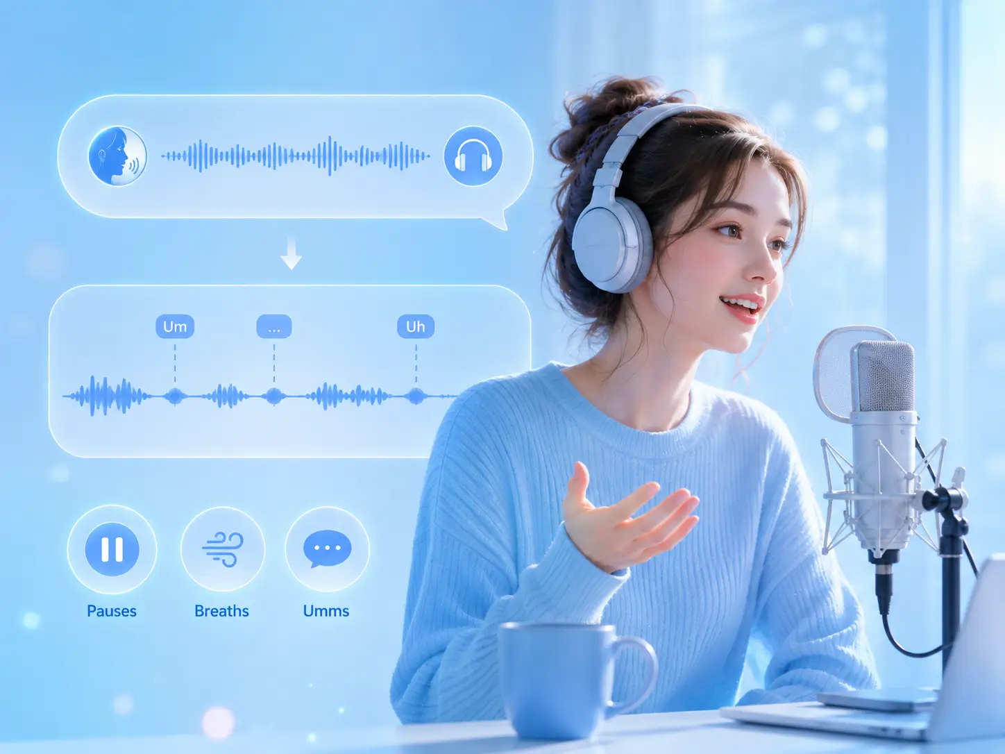 Human-like AI voice generation