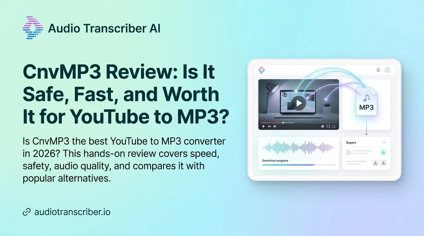 CnvMP3 Review: Is It Safe, Fast, and Worth It for YouTube to MP3?