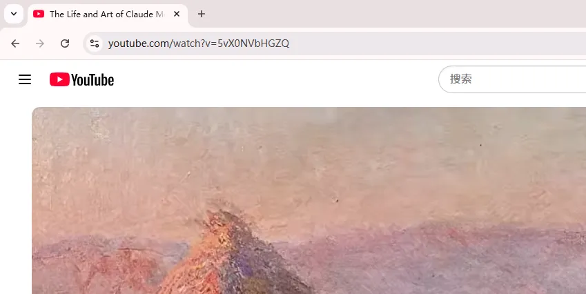 YouTube video URL copied for CnvMP3 conversion