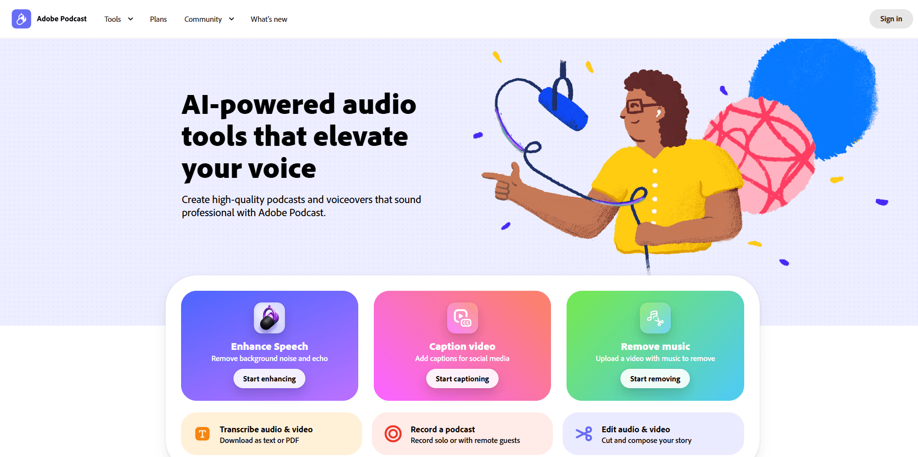 Adobe Podcast