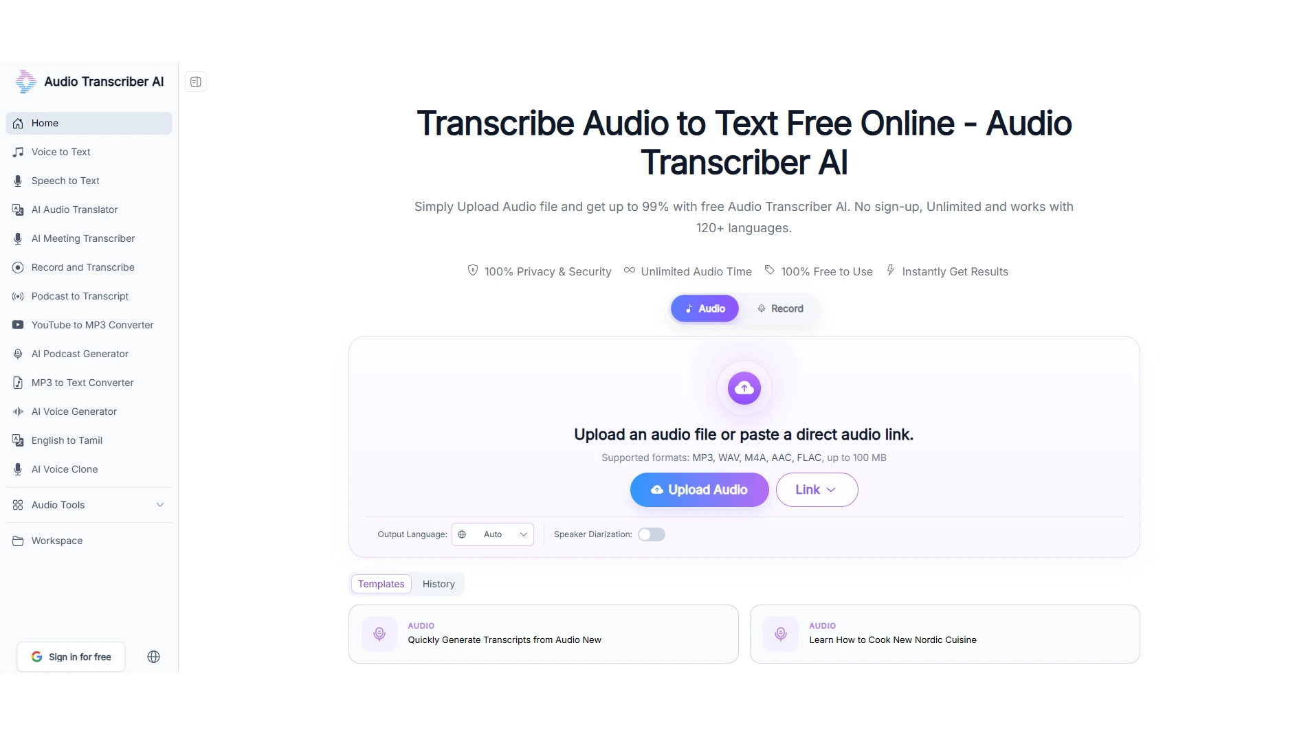 Transcribe Voice Memos with Audio Transcriber AI